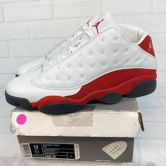 Jordan Other - Jordan retro 13 low red white size 12